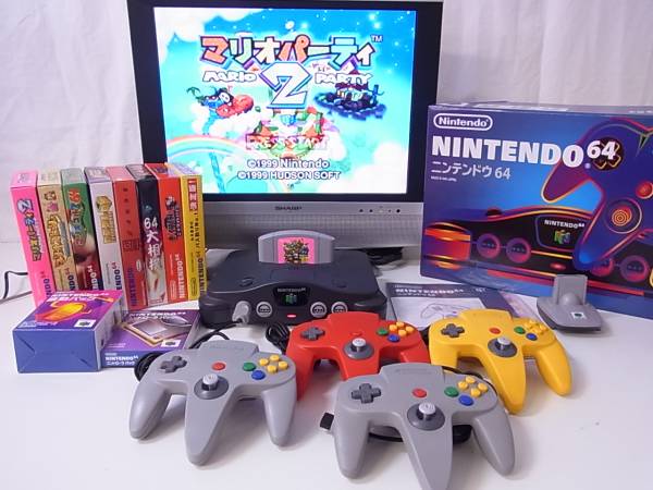 初代PlayStation(プレステ)、Nintendo64 ゲームキューブ