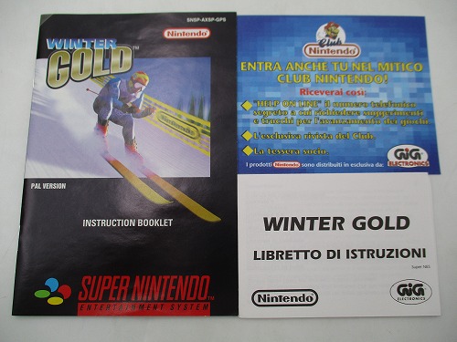 【中古ソフト】SNES｜Winter Gold 海外版｜BEEP ゲームグッズ通販