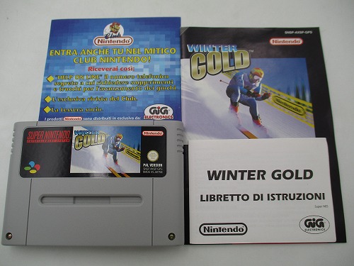 【中古ソフト】SNES｜Winter Gold 海外版 イタミあり｜BEEP ゲームグッズ通販