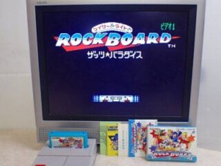 ワイリー＆ライトのロックボード_プレイ画面